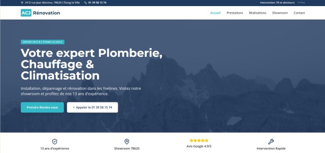 Cas client BTP avec augmentation des demandes grâce au SEO local