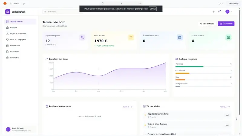 Analyse de conversion d'un site web professionnel
